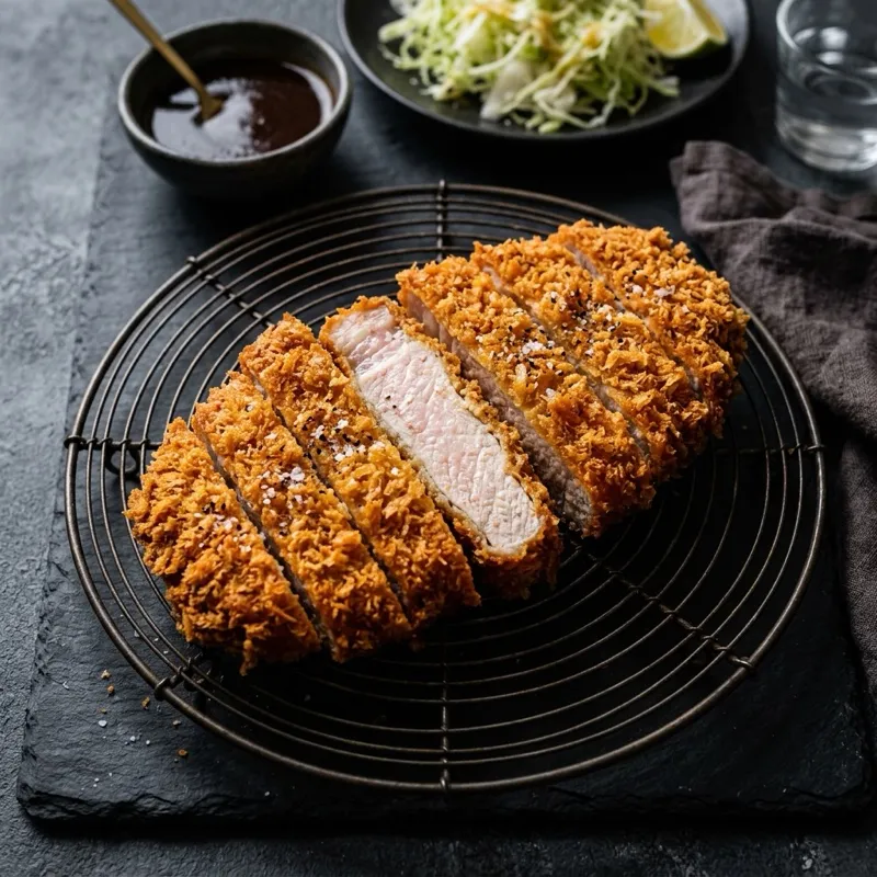 Panko pork cutlet